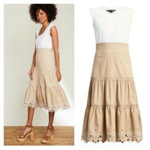 Veronica Beard Scoop Neck Knee-Length Dress Size S